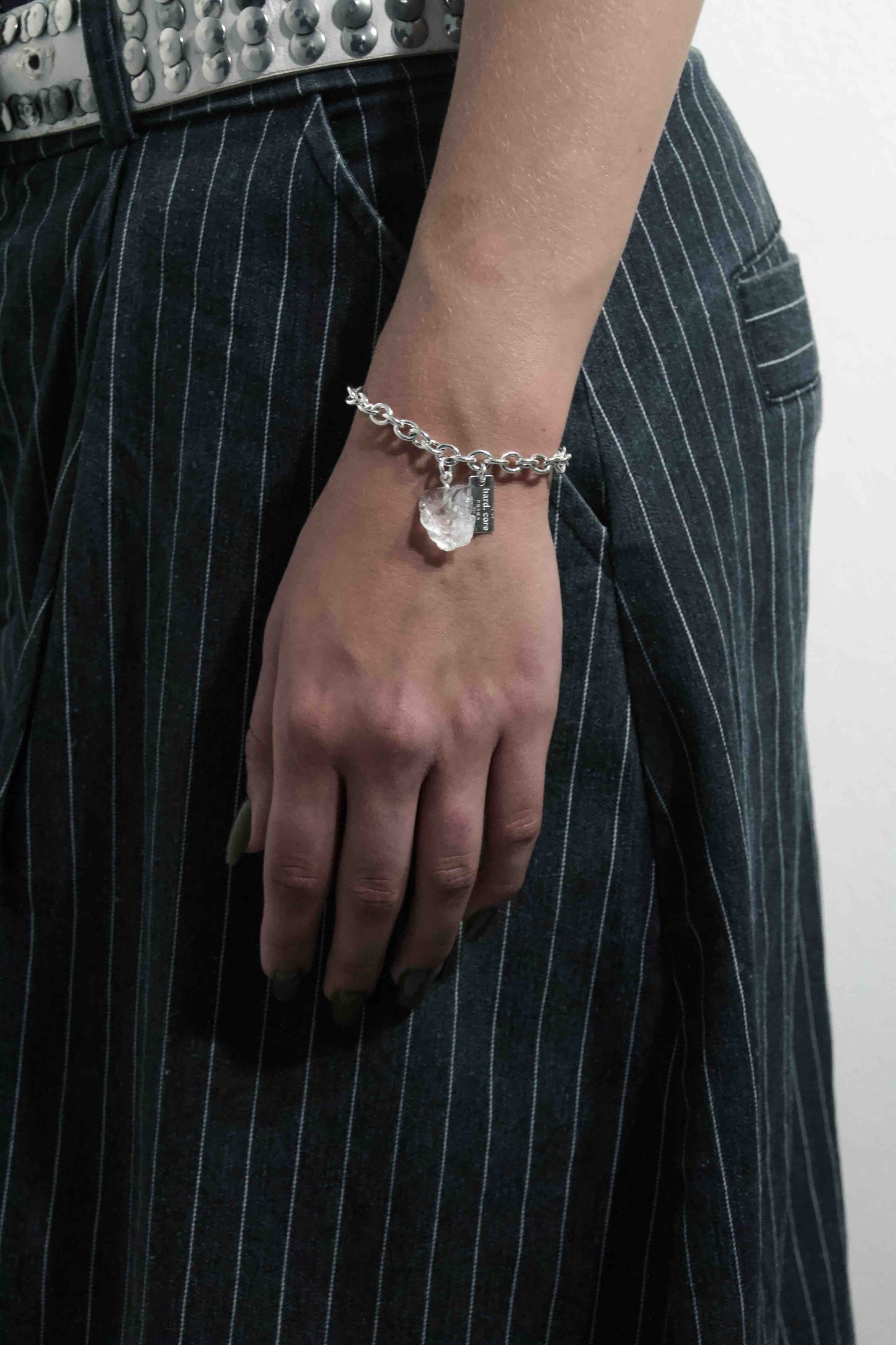 hard. core CLEAR BRACELET