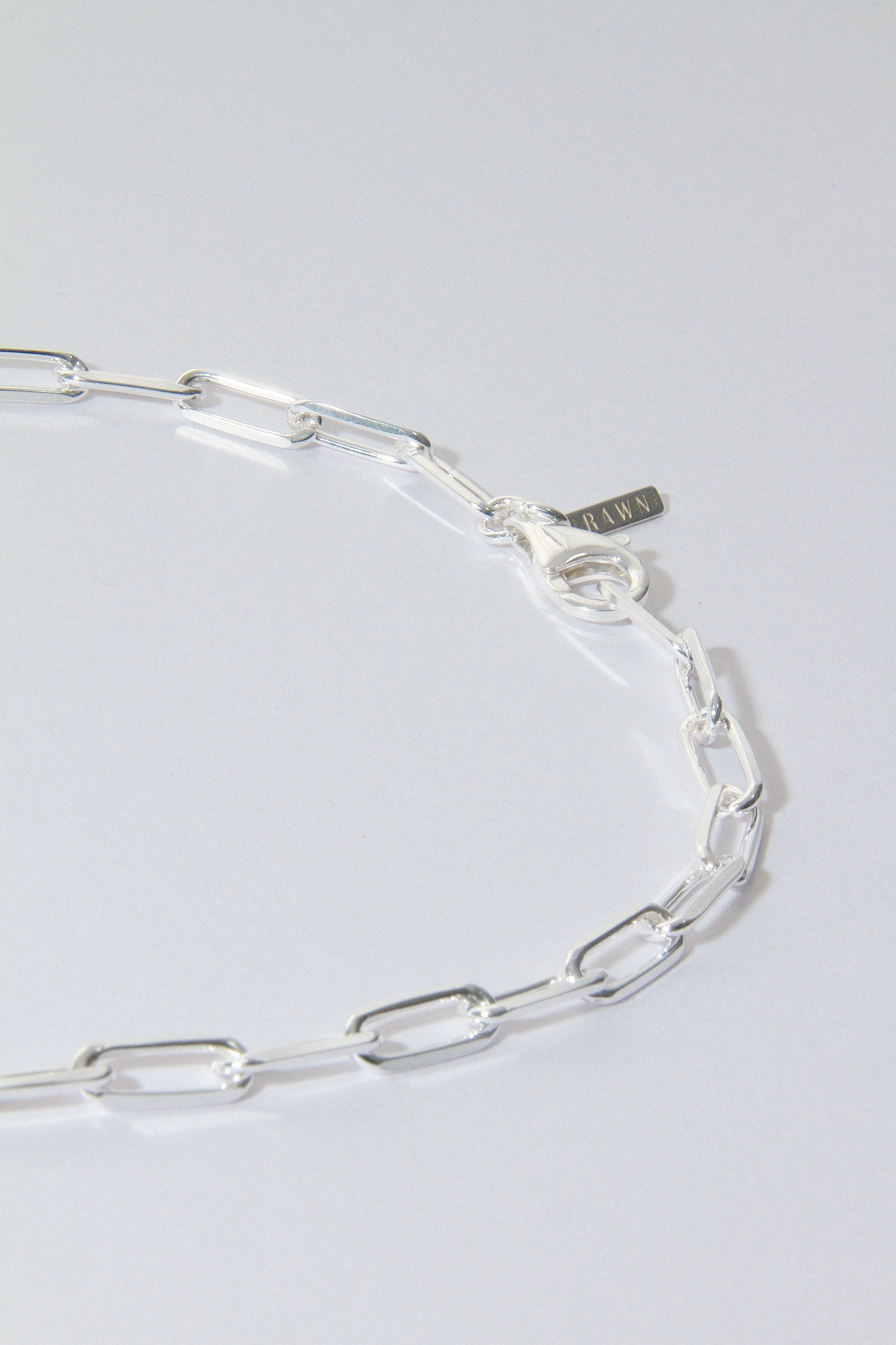 Chunky silver necklace 