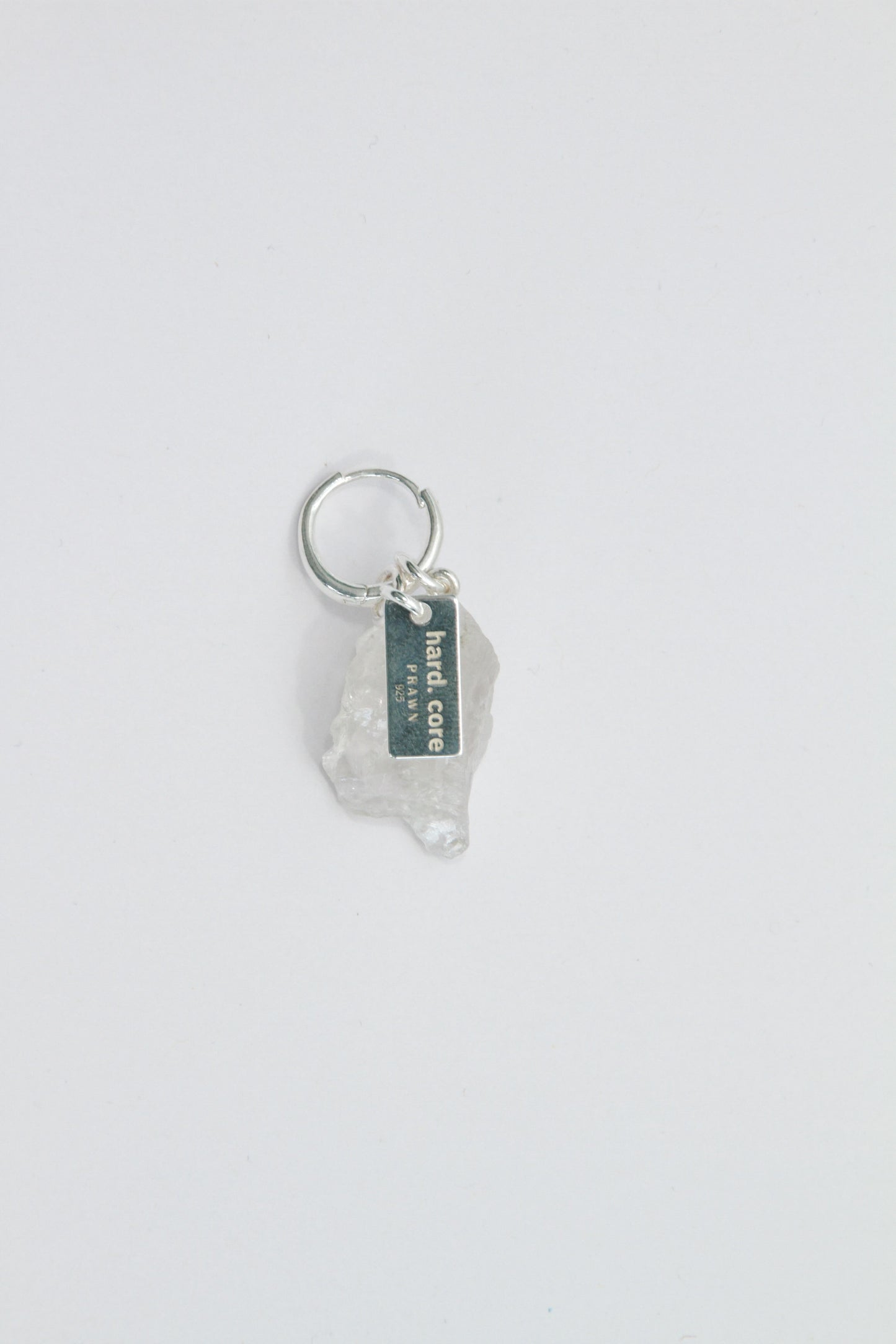 hard. core CLEAR EARRING