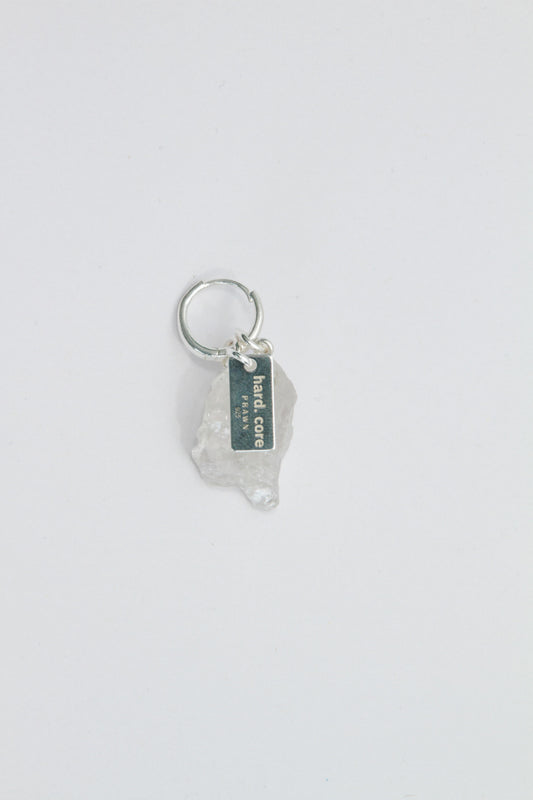 hard. core CLEAR EARRING