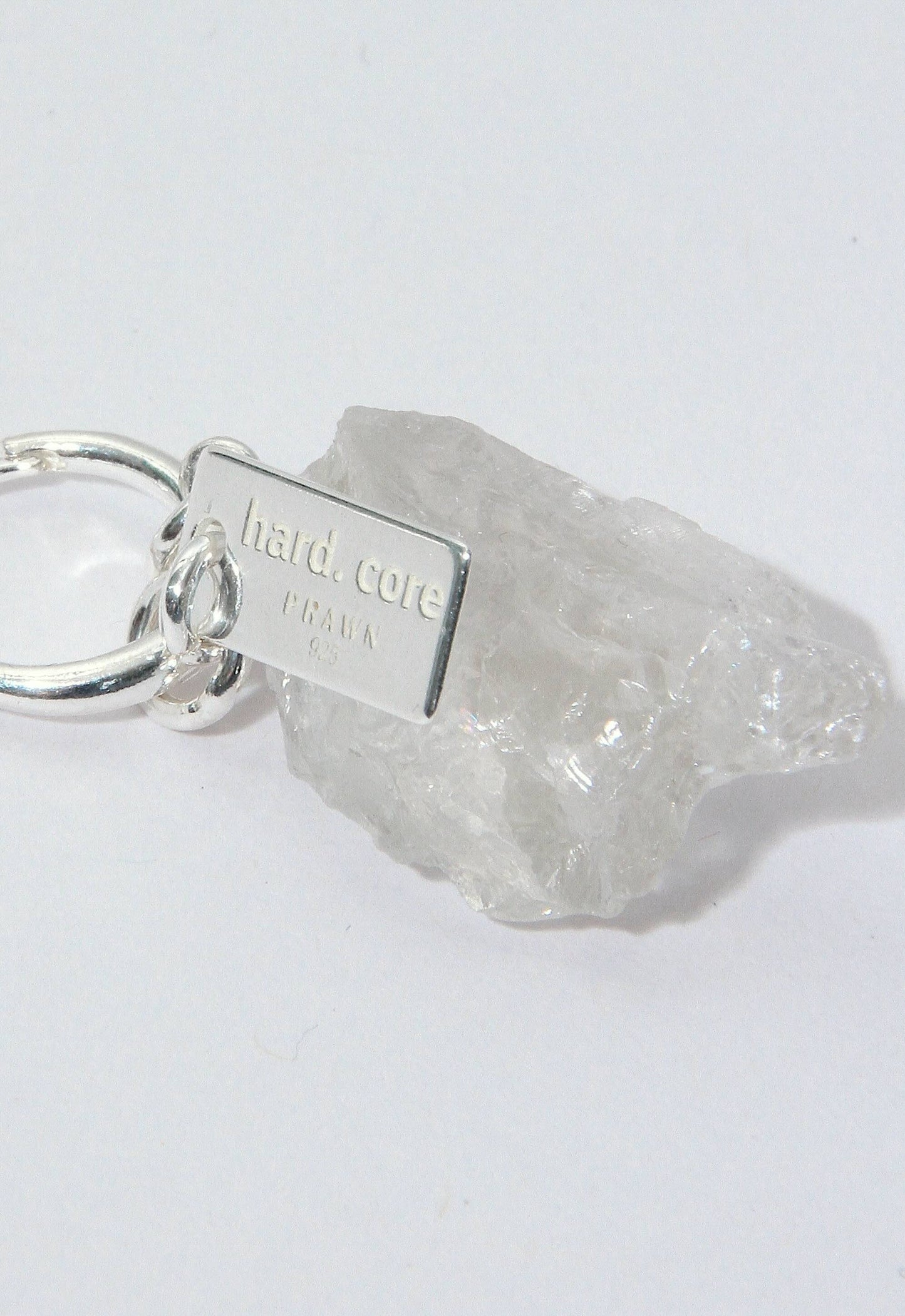 hard. core CLEAR EARRING