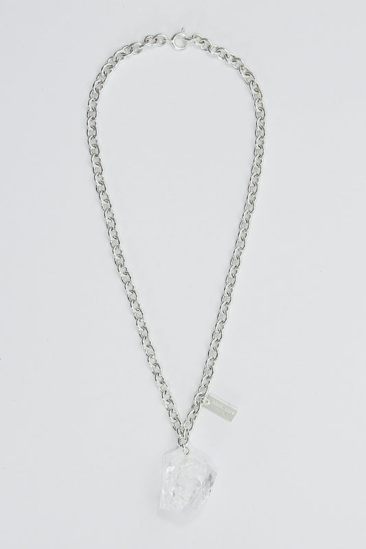 hard. core CLEAR NECKLACE
