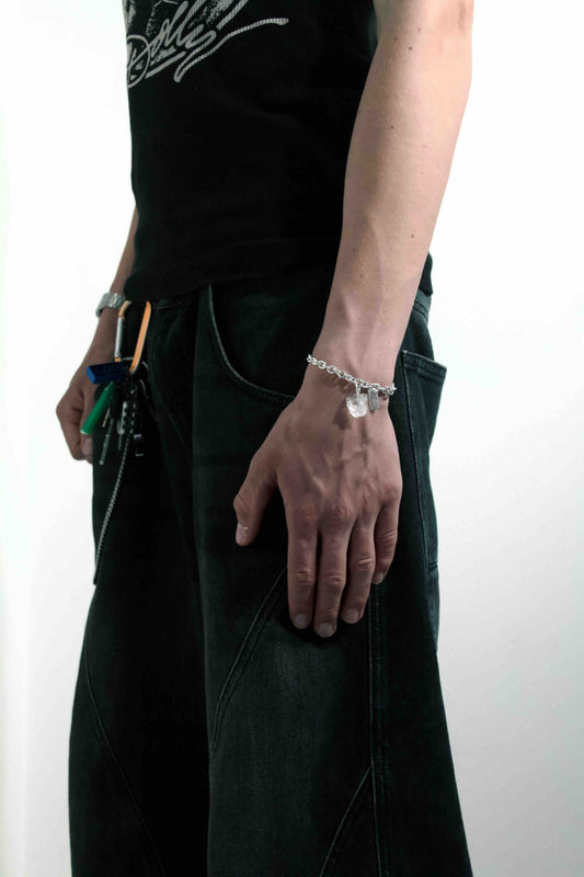 hard. core CLEAR BRACELET